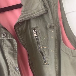 Rugged Utility Vest Olive Medium